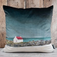 Scottish Landscape Velvet cushion - Isle of Barra